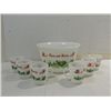 Image 1 : HOLIDAY SEASON TOM & JERRY PUNCH BOWL & 6 CUPS