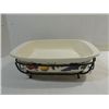 Image 1 : SERVING CASSAROLE BOWL & STAND, ORCHARD PATTERN