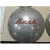 Image 2 : SET OF 4 VINTAGE 1955 NASH HUBCAPS 10"D