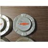 Image 2 : SET OF 4 VINTAGE 1960S CHEVROLET TRUCK HUBCAPS