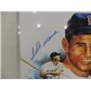 Image 2 : 8X10 BASEBALL ILLUSTRATION AUTOGRAPH TED WILLIAMS