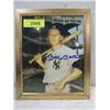 Image 1 : 8X10 BASEBALL ILLUSTRATION AUTOGRAPH MICKEY MANTLE