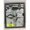 Image 1 : 8X10 BASEBALL PHOTO 2 AUTOGRAPHS MANTLE & MAYS