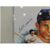 Image 2 : 8X10 BASEBALL ILLUSTRATION AUTOGRAPH TED WILLIAMS