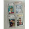 Image 1 : LOT 4 GRADED BASEBALL PLAYER CARDS: 1989 TOPPS#600