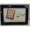 Image 1 : 5X7 FRAMED BASEBALL PLAYER ROGER MARIS AUTOGRAPH