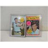 Image 1 : LOT 2 1969 TOPPS #410,421 BASEBALL CARDS: KALINE &