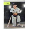 Image 1 : 8X10 BASEBALL PHOTO AUTOGRAPHED MICKEY MANTLE COA