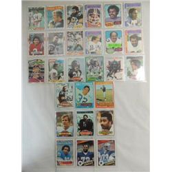 LOT 27 1970S & 80S TOPPS FOOTBALL PLAYER CARDS