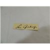 Image 1 : LOU GEHRIG CUT SIGNATURE AUTOGRAPH NO COA