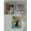 Image 1 : LOT 3 1979 TOPPS FOOTBALL CARDS: FRAN TARKENTON,