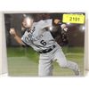 Image 1 : 10X8 BASEBALL PHOTO AUTOGRAPH OMAR QUINTANILLA COA