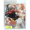 Image 1 : 8X10 FOOTBALL PHOTO AUTOGRAPH E.J. JUNIOR COA