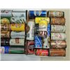 Image 3 : LOT 46 VINTAGE BEER CANS: PULL TAB, SELF OPEN: