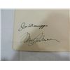 Image 2 : DIMAGGIO & MONROE SIGNATURE ON WHITE STAR BROCHURE