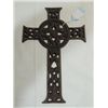 Image 1 : NEW CAST IRON STYLIZED CROSS 12"L.