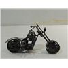 Image 1 : HAND CRAFTED NUTS & BOLT CHOPPER MOTORCYCLE 8"L