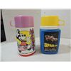 Image 2 : LOT 3 VINTAGE COLLECTIBLES: 2 CHILD'S THERMOS: