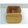Image 2 : LOT 2 BASEKETS: 1 1999 LONGABERGER WOOD WOVEN,