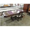 Image 1 : VINTAGE BERKEY FURNITURE CO WALNUT DINING TABLE: 3