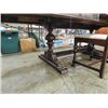Image 3 : VINTAGE BERKEY FURNITURE CO WALNUT DINING TABLE: 3