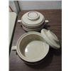 Image 1 : LOT 2 CHATEAU NEW NOT USED STONEWARE CASSAROLE &