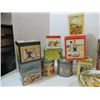 Image 2 : LOT 24 COLLECTOR DECORATIVE TINS, ASSORTED SIZES &