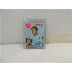 1970 TOPPS #555 BASEBALL CARD ORLANDO CEPEDA