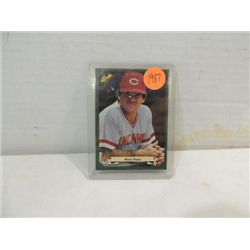 1987 CLASSIC #1 BASEBALL PLAYER CARD PETE ROSE