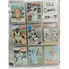 Image 1 : LOT 120 1970S TOPPS BASEBALL PLAYER CARDS & BINDER