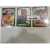 Image 1 : LOT 5 (3) 1987 LEAF ROOKIE CARDS: BONDS, MCGWIRE,