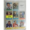 Image 1 : LOT 32 1964 TO 67 PHILADELPHIA FOOTBALL CARDS