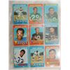 Image 2 : LOT 35 1971 TOPPS FOOTBALL PLAYER CARDS