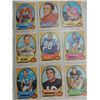 Image 4 : LOT 35 1970 TOPPS FOOTBALL PLAYER CARDS.