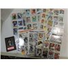 LOT 142 ASSORTED FOOTBALL PLAYER CARDS: 135 CARDS,