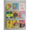 LOT 35 1969 TOPPS FOOTBALL PLAYER CARDS