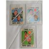 Image 1 : LOT 3 1971 TOPPS FOOTBALL GAME CARDS #12, 41 & 21