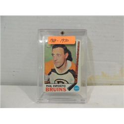 1969-70 TOPPS #30 HOCKEY PLAYER CARD PHIL ESPOSITO