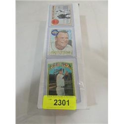 1968 TO 79 TOPPS BASEBALL PLAYER CARDS, APPOX 660