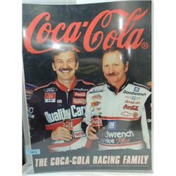 23X30 WINSTON CUP & COCA COLA POSTER: JARRETT &