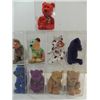 Image 1 : LOT 9 1997 TO 1998 TY BEANIE BABY PLAUSH BEARS