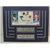 Image 1 : 14X11 BASEBALL PRINT 2 AUTOGRAPHS JACKSON & MANTLE