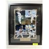 Image 1 : 17X22 FRAMED 4 BASEBALL PHOTO 4 AUTOGRAPHS: MANTLE