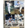 Image 2 : 17X22 FRAMED 4 BASEBALL PHOTO 4 AUTOGRAPHS: MANTLE