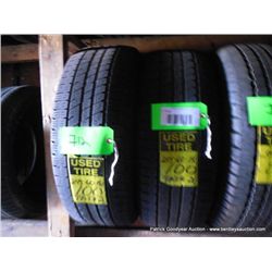 ASSORTED USED TIRES 245-60-18 (2X THE MONEY)