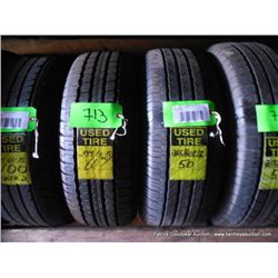 ASSORTED USED TIRES: 245-60-18 / 265-60-18 (2X THE MONEY)