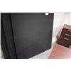 Image 2 : LOT OF 4 BLACK 4' X 4' TACKABLE 'STORY' BOARDS