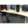 Image 2 : FLUID CONCEPTS 6' ELECTRIC ADJUSTABLE HEIGHT PROGRAMMER'S DESK