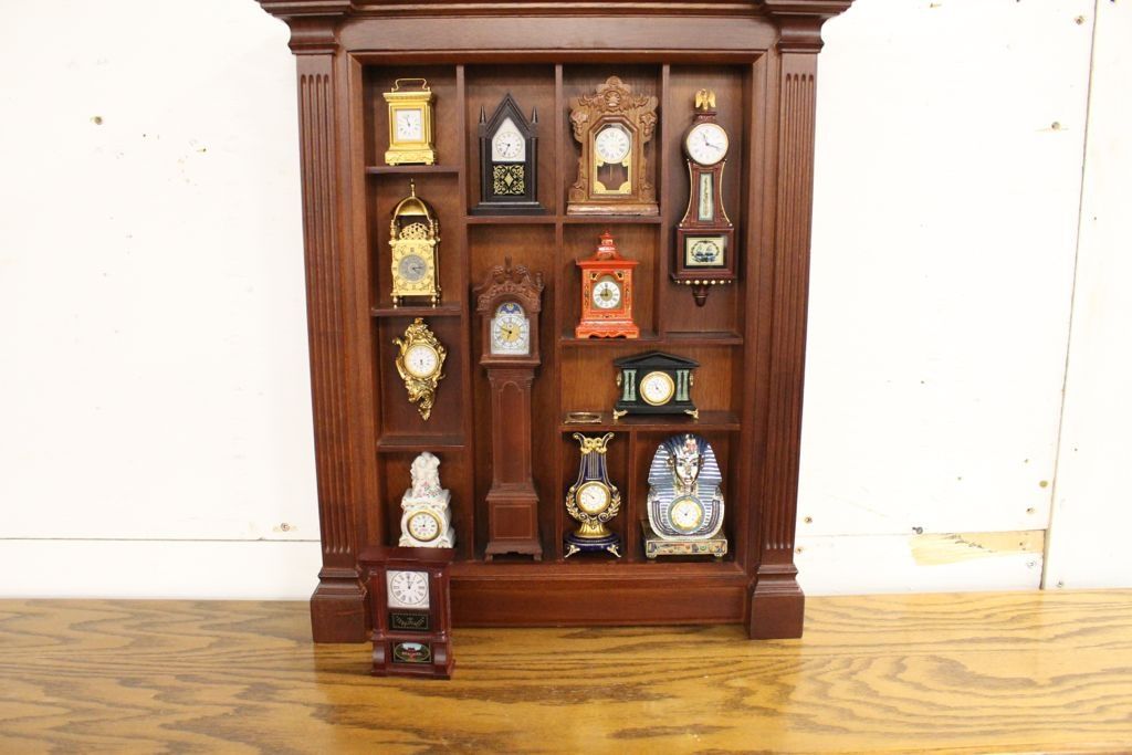 Franklin Mint Miniature Clock Collection