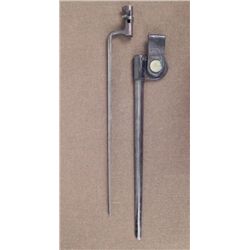 SPANISH-AMERICAN WAR SOCKET BAYONET WITH SCABBARD